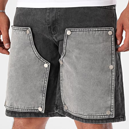 Uniplay - Short Jean 309 Gris Anthracite