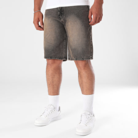 Uniplay - Short Jean 313 Beige Black