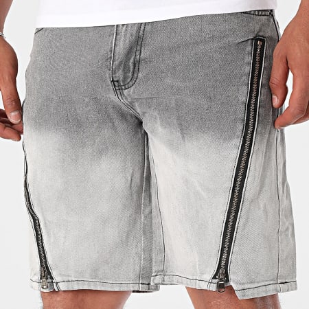 Uniplay - Short Jean 311 Gris Dégradé