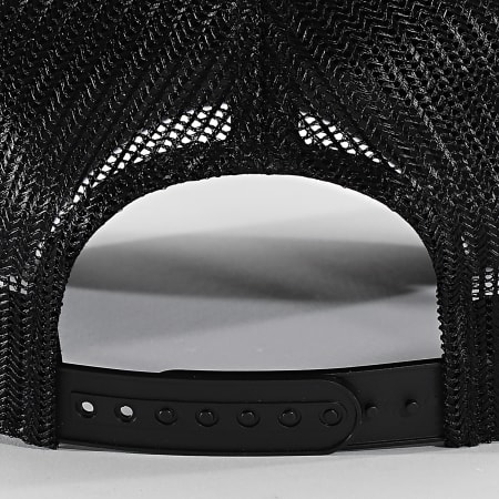 Watts - Casquette Trucker Tribe Noir Gris Anthracite Vert Fluo