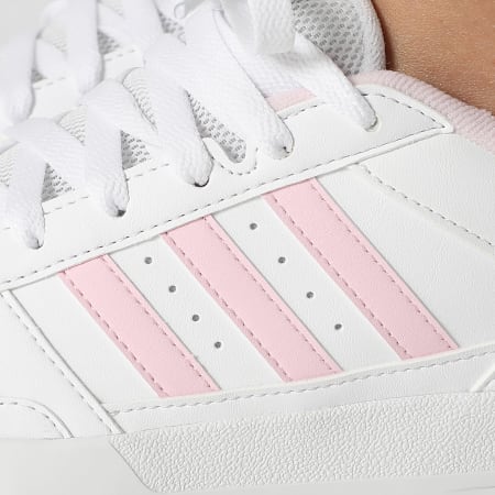 Adidas Sportswear - Baskets Femme Break Start Bold J JQ0132 Footwear White Clear Pink