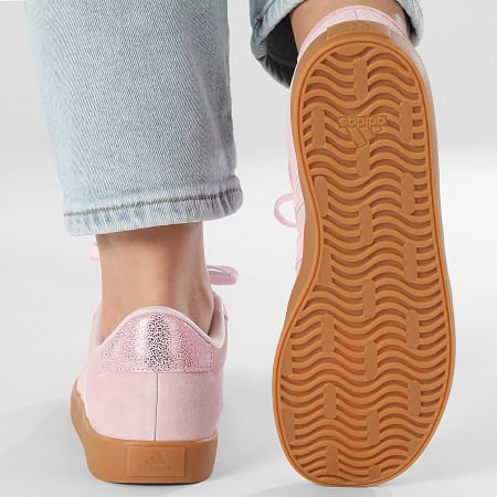 Adidas Sportswear - Women's Sneakers VL Court 3.0 K JS3484 Clear Pink Gum 10