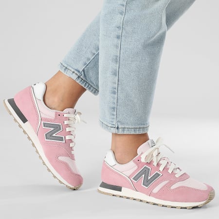 New Balance Sneakers Femme 373 WL373XC2 Pink Grey Ryses