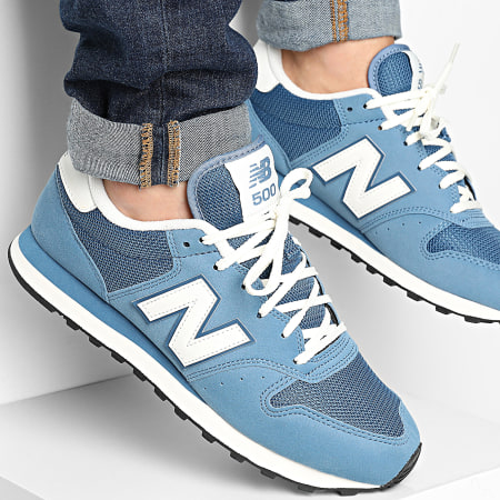 New Balance - Baskets 500 GM500RBS Blue