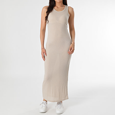 Only - Damesjurk Ryder Beige Maxi Dress