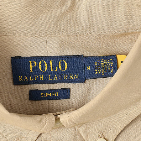 Slim Long Sleeve Shirt Original Player Beige