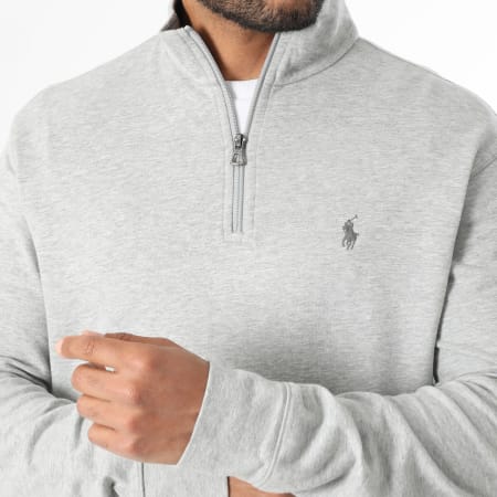 Polo Ralph Lauren - Original Player Zip Neck Sweatshirt Heather