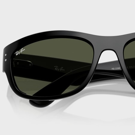 Ray-Ban - Occhiali da sole Mega Balorama 0RB2289 Nero Verde