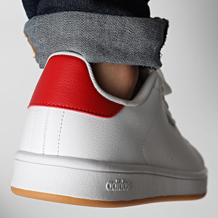 Adidas Sportswear - Baskets Urban Court JQ0522 Footwear White Core Black Better Scarlet