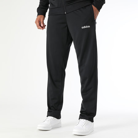 Adidas Sportswear - Ensemble De Survetement Linear JX5522 Noir Argenté