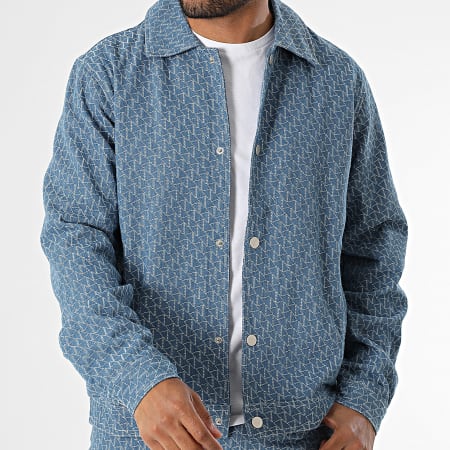 Frilivin - Ensemble Surchemise Jean Et Jean Regular Fit 52Y Bleu Denim