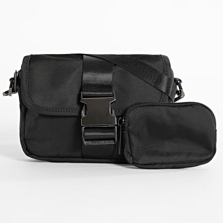 Classic Series - Conjunto de bolso de mujer y embrague 570 Negro