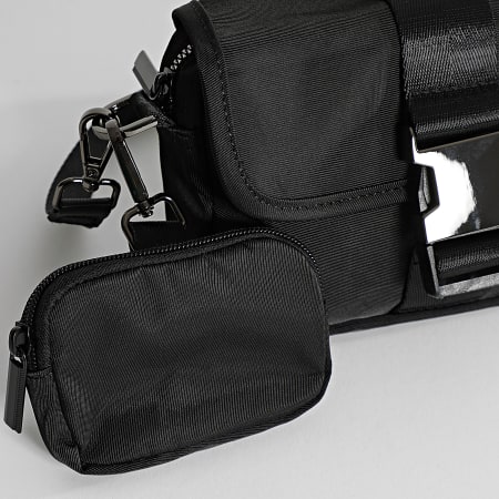 Classic Series - Conjunto de bolso de mujer y embrague 570 Negro