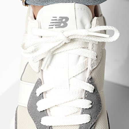 New Balance - Baskets 327 U327LND Beige Grey