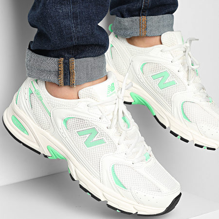 New Balance - Sneakers 530 U530CSI White Green - Ryses