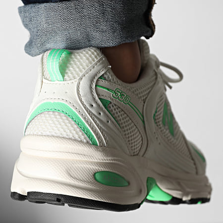 New Balance - Sneakers 530 U530CSI White Green - Ryses