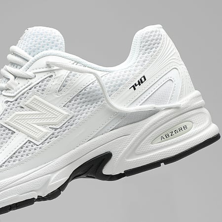 New Balance - Sneakers 740 White Black