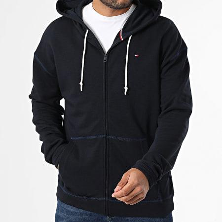 Tommy Hilfiger - 3511 Sudadera con cremallera azul marino