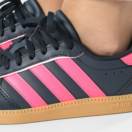 Adidas Sportswear - Baskets Femme Breaknet Sleek J JQ3053 Aurora Ink Lucid Pink Gum 3