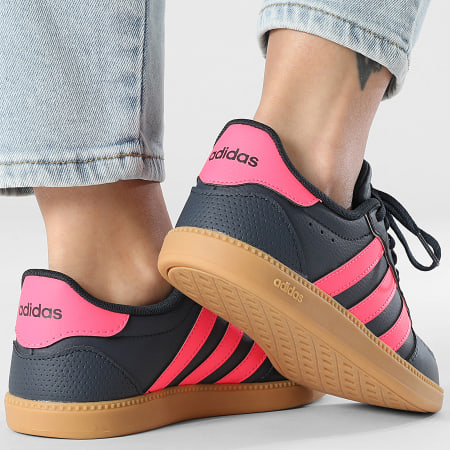 Adidas Sportswear - Baskets Femme Breaknet Sleek J JQ3053 Aurora Ink Lucid Pink Gum 3