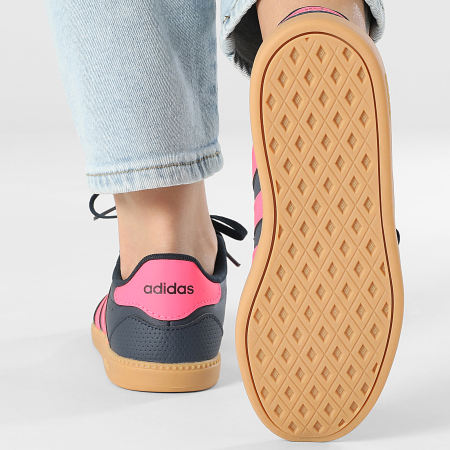 Adidas Sportswear - Baskets Femme Breaknet Sleek J JQ3053 Aurora Ink Lucid Pink Gum 3