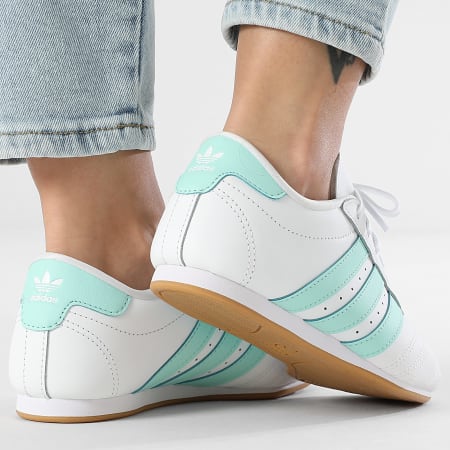 Adidas Originals - Baskets Femme Taekwondo Lace J JR9392 Footwear White Clear Mint Gum 3