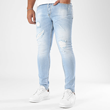 Classic Series - 591 Jeans skinny in denim blu