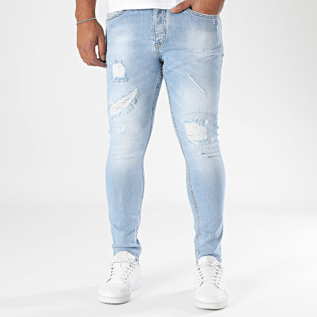 Classic Series - 591 Jeans skinny in denim blu