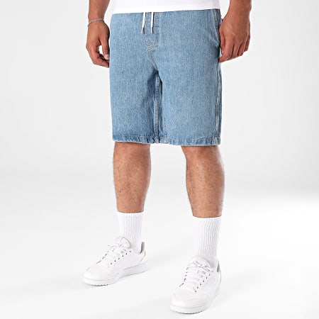 Only And Sons - Short Jeans Fade Blue Denim