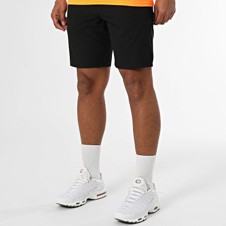 Sale Môme Paris - Ensemble Maillot Et Short Jogging Tech FC Nounours Noir Orange Fluo