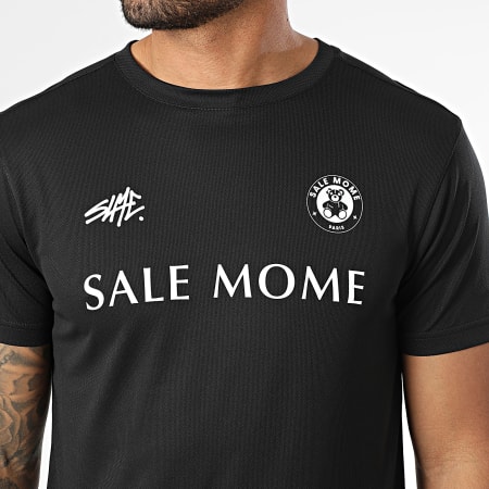 Sale Môme Paris - Ensemble Maillot Et Short Jogging Tech FC Nounours Noir Blanc