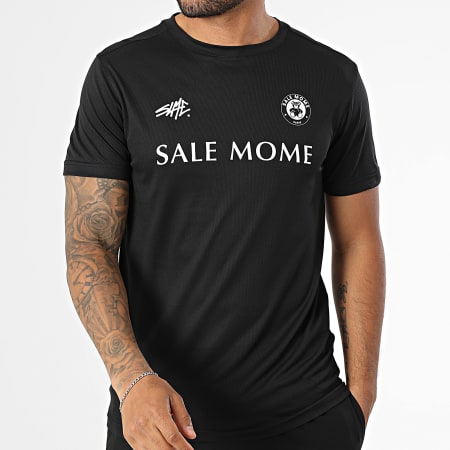 Sale Môme Paris - Ensemble Maillot Et Short Jogging Tech FC Nounours Noir Blanc