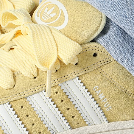 Adidas Originals - Baskets Femme Campus 00s JQ5754 Core White Almost Yellow Core White