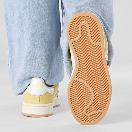 Adidas Originals - Baskets Femme Campus 00s JQ5754 Core White Almost Yellow Core White