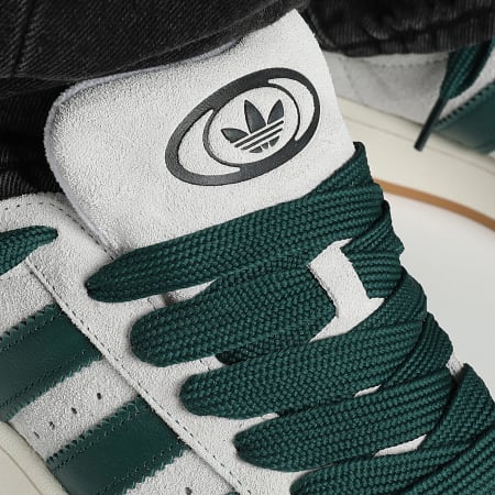 Adidas Originals - Campus 00s Zapatillas JR1647 Crystal White Core Green Off White