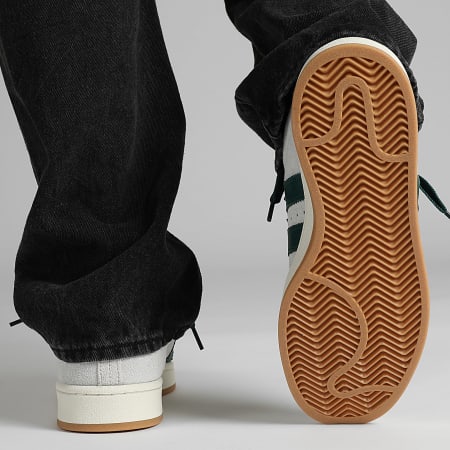 Adidas Originals - Campus 00s Zapatillas JR1647 Crystal White Core Green Off White