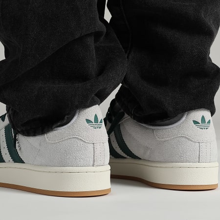 Adidas Originals - Campus 00s Zapatillas JR1647 Crystal White Core Green Off White