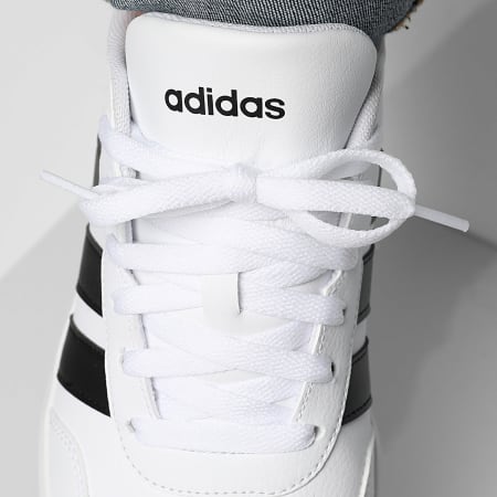 Adidas Sportswear - Baskets Heritage 3 Stripes White Black