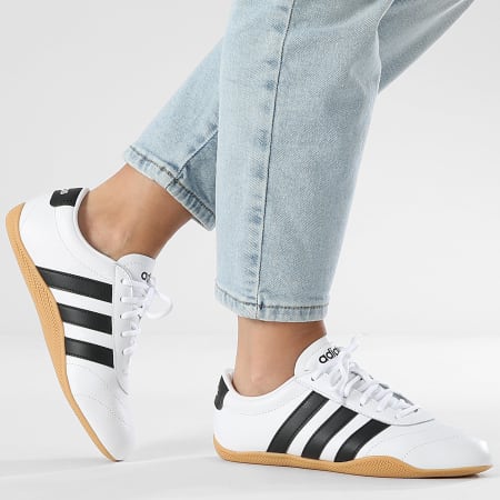 Adidas Sportswear - Baskets Femme Grand Court Lo JQ9688 Footwear White Core Black Gum 3