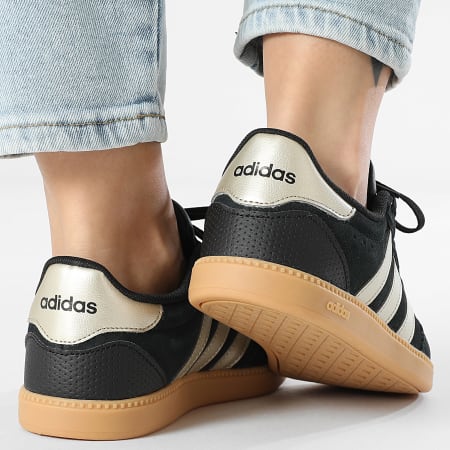 Adidas Sportswear - Breaknet Sleek Donna JR0685 Core Black Cyber Metallic Gum 3