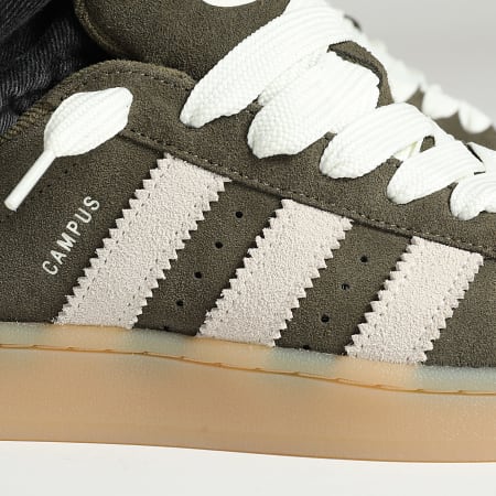 Adidas Originals - Baskets Campus 00s JQ8355 Medium Dark Khaki Off White Gum 3