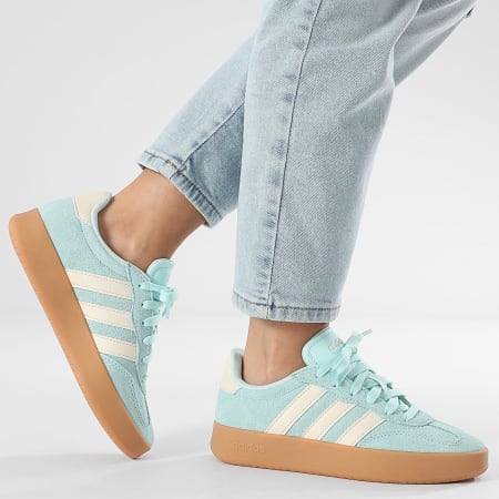 Adidas Sportswear - Baskets Femme Barreda JR1199 Semi Flash Aqua Wonder White Gum 10