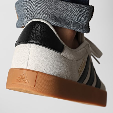 Adidas Sportswear - Baskets VL Court 3.0 JR2222 Aluminium Core Black Gold Metallic