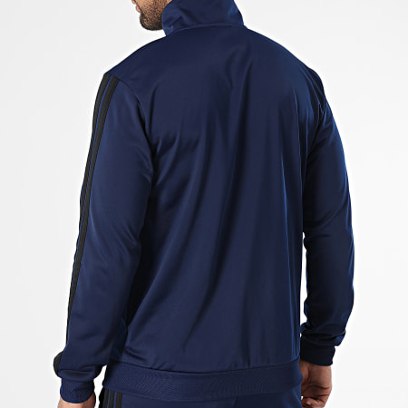 Adidas Sportswear - Ensemble De Survetement A Bandes 3 Stripes KB7657 Bleu Marine