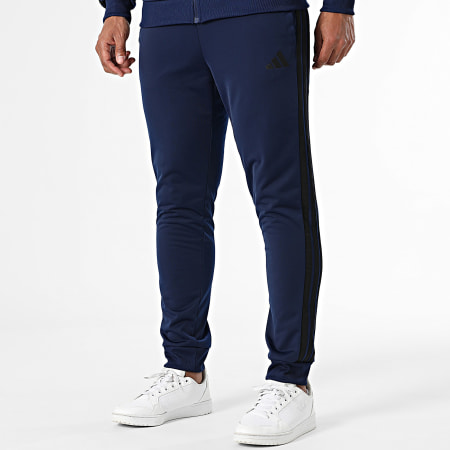 Adidas Sportswear - Ensemble De Survetement A Bandes 3 Stripes KB7657 Bleu Marine