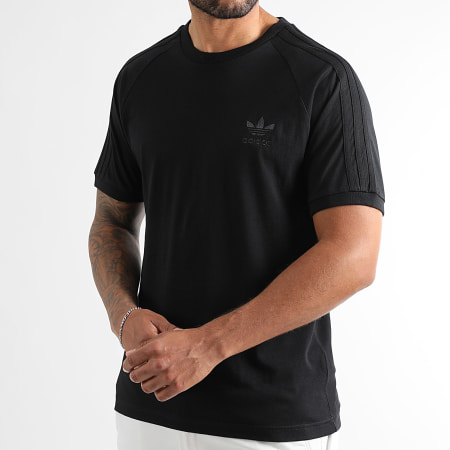 Adidas Originals - Tee Shirt A Bandes 3 Stripes JY1372 Noir