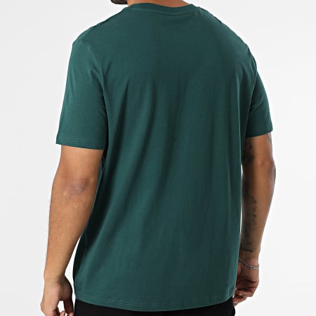 DC Comics - Tee Shirt Logo Batman Vert Bouteille Blanc