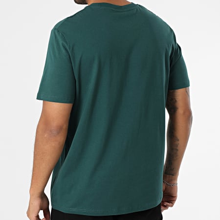 DC Comics - Tee Shirt Logo Superman Vert Bouteille Blanc