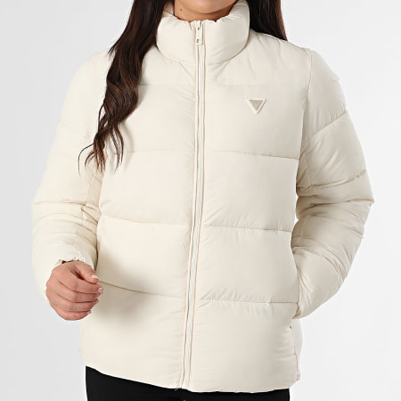 Guess Doudoune Femme V4YL03-WFUD0 Beige Clair