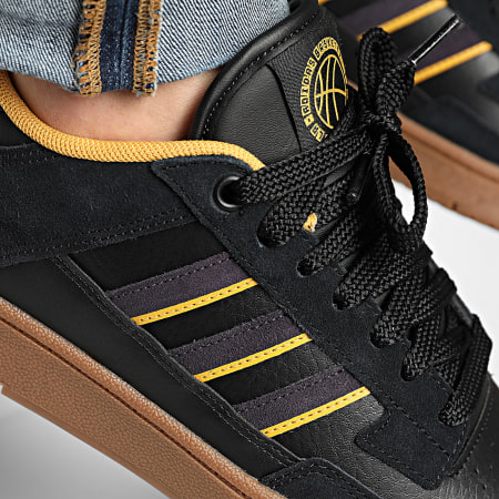 Adidas Sportswear - Rapid Court Low Sneakers JR1013 Core Black Aurora Black Supplier Colour